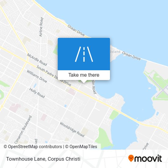 Mapa de Townhouse Lane