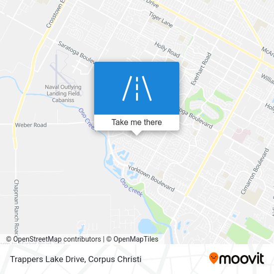 Trappers Lake Drive map