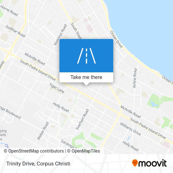 Mapa de Trinity Drive