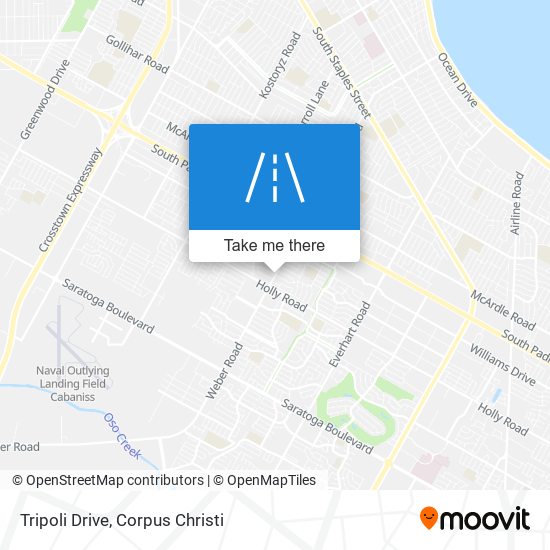 Tripoli Drive map