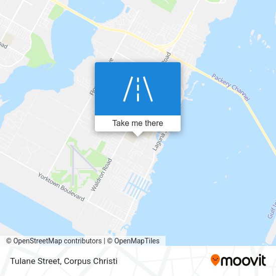Mapa de Tulane Street