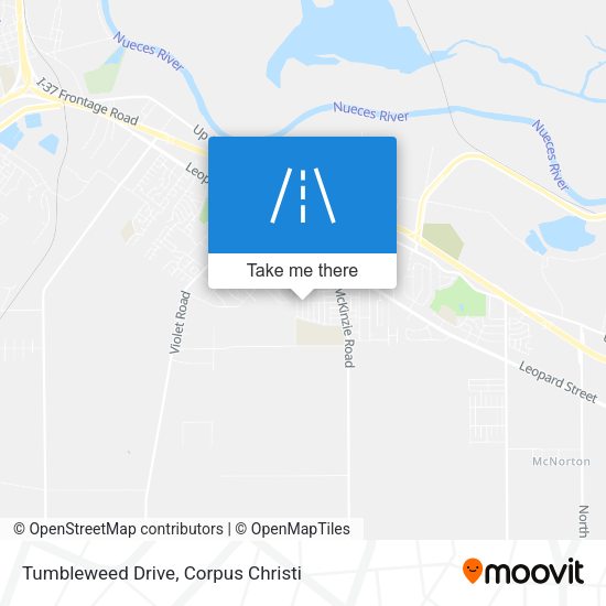 Mapa de Tumbleweed Drive