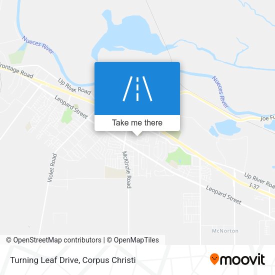 Turning Leaf Drive map