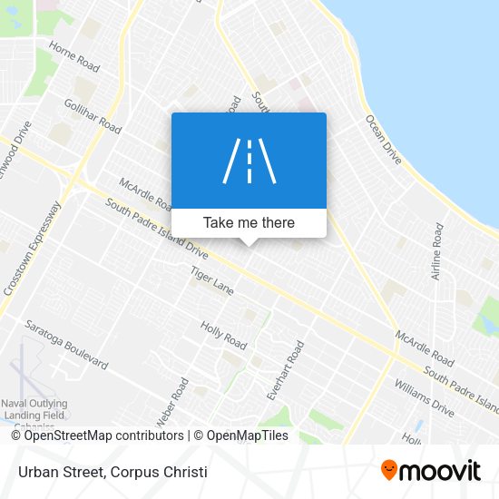 Urban Street map