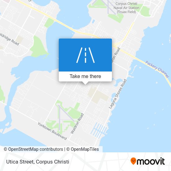 Utica Street map