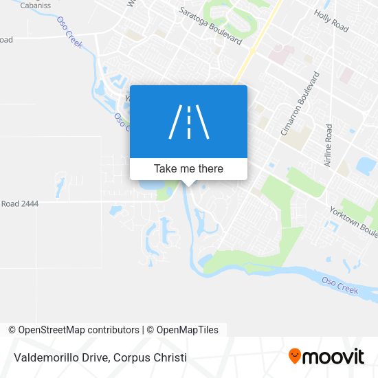 Valdemorillo Drive map