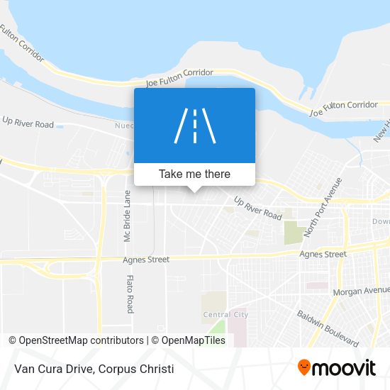Mapa de Van Cura Drive
