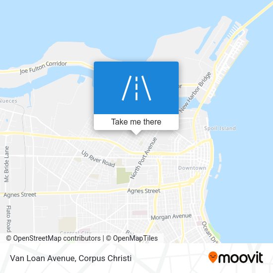Van Loan Avenue map