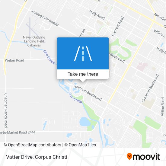 Mapa de Vatter Drive