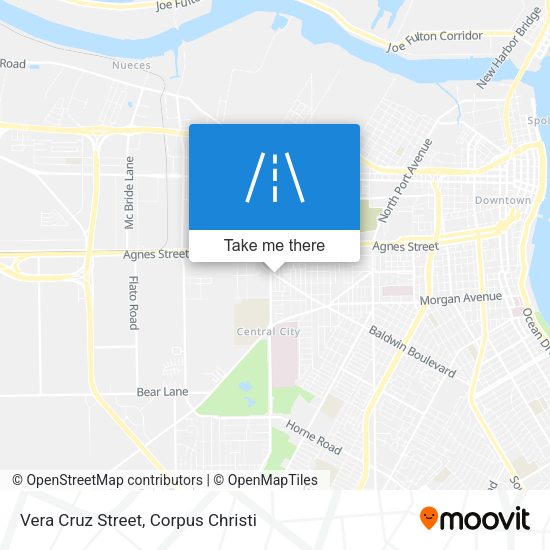 Vera Cruz Street map