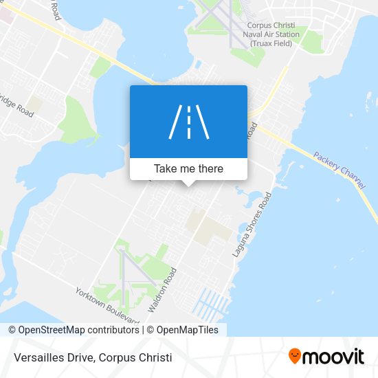 Mapa de Versailles Drive