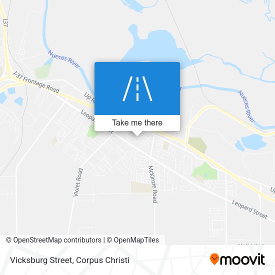 Mapa de Vicksburg Street