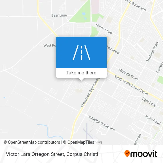 Victor Lara Ortegon Street map