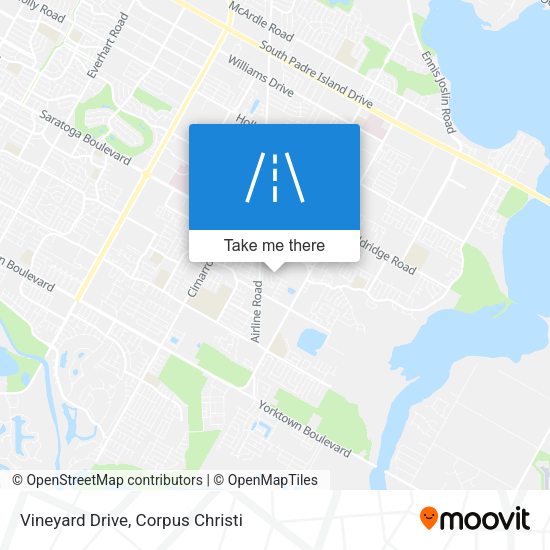 Mapa de Vineyard Drive