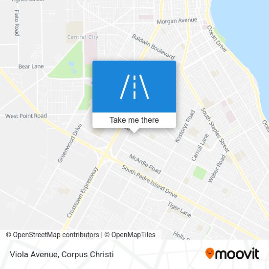 Mapa de Viola Avenue