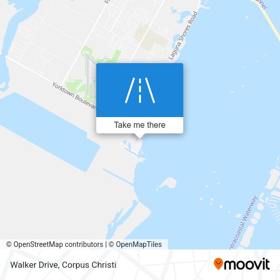 Walker Drive map