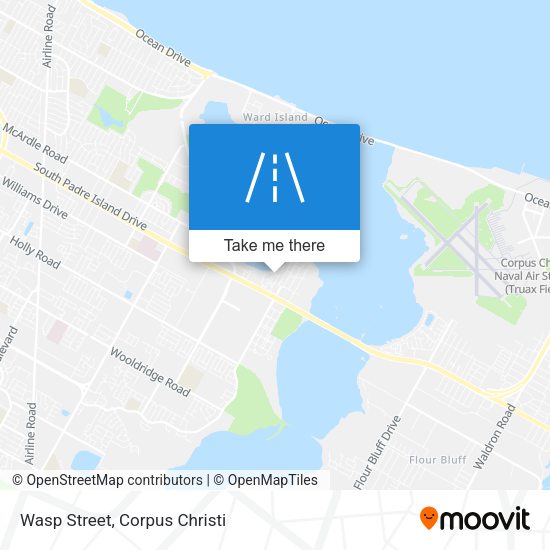 Wasp Street map
