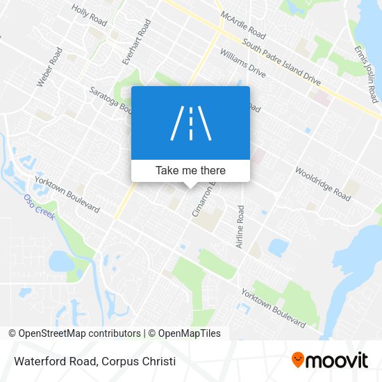 Waterford Road map