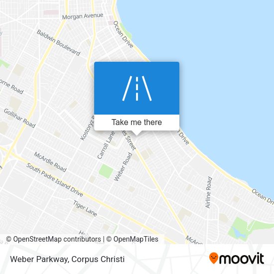 Mapa de Weber Parkway