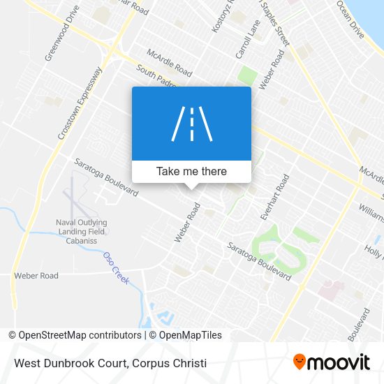 Mapa de West Dunbrook Court