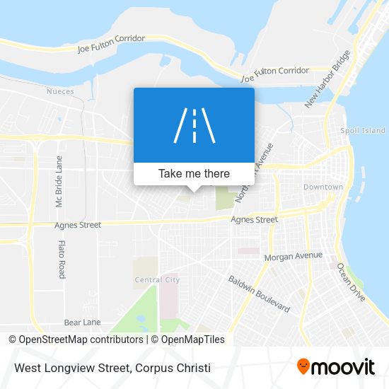West Longview Street map