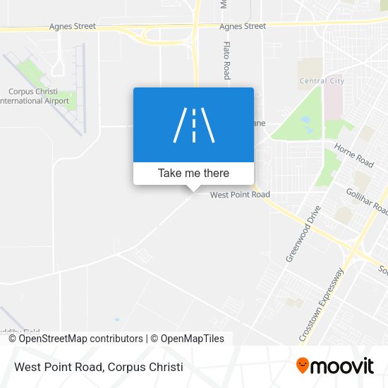 Mapa de West Point Road