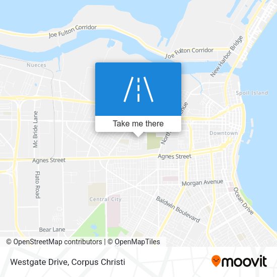 Westgate Drive map