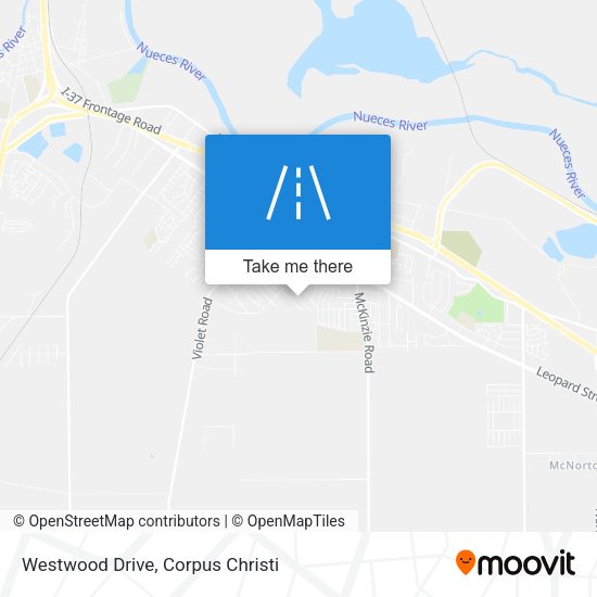 Mapa de Westwood Drive