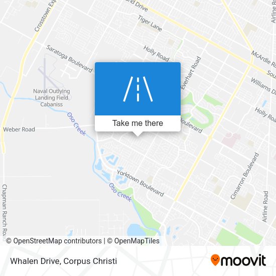 Whalen Drive map