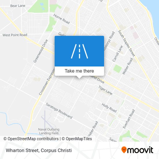 Wharton Street map
