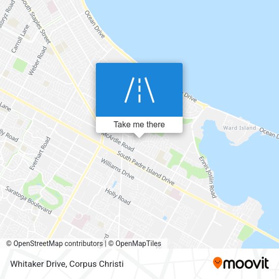 Mapa de Whitaker Drive