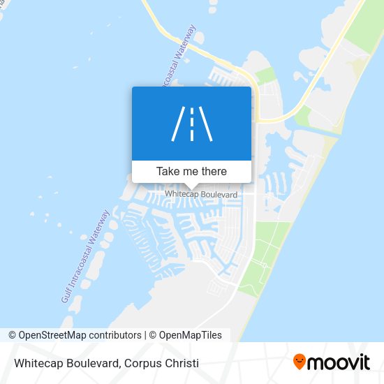 Whitecap Boulevard map
