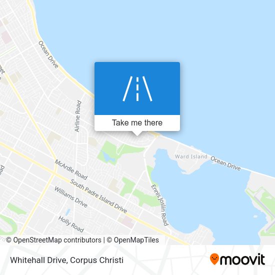 Whitehall Drive map