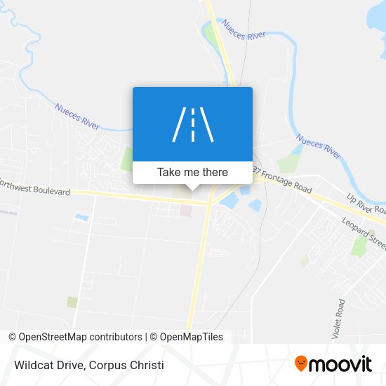 Mapa de Wildcat Drive