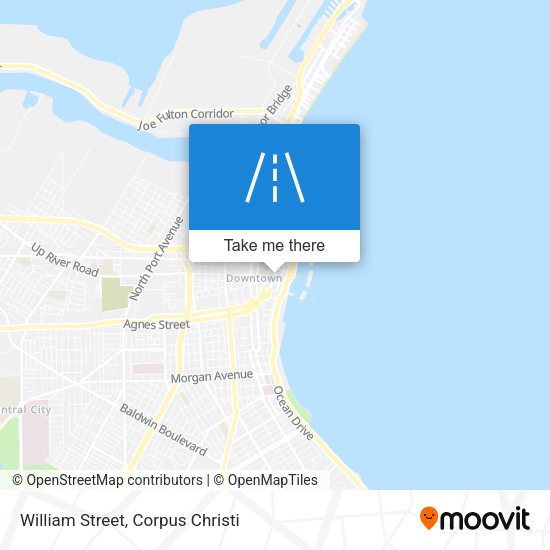 Mapa de William Street