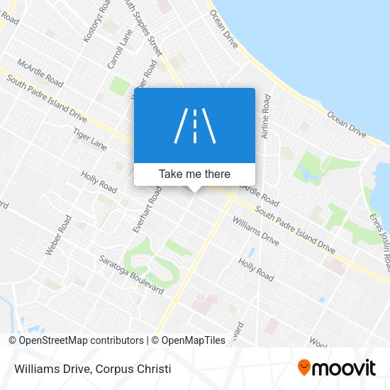 Mapa de Williams Drive