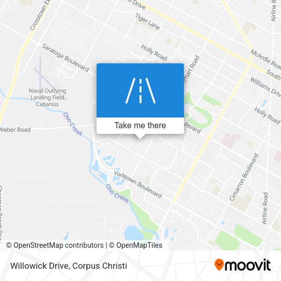Willowick Drive map