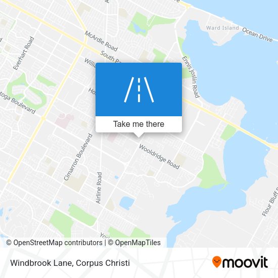 Mapa de Windbrook Lane