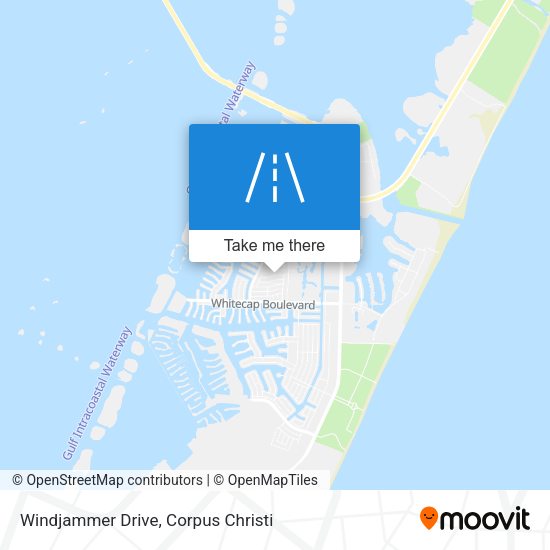 Windjammer Drive map