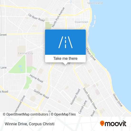 Mapa de Winnie Drive