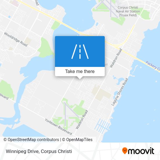 Winnipeg Drive map