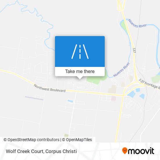 Wolf Creek Court map