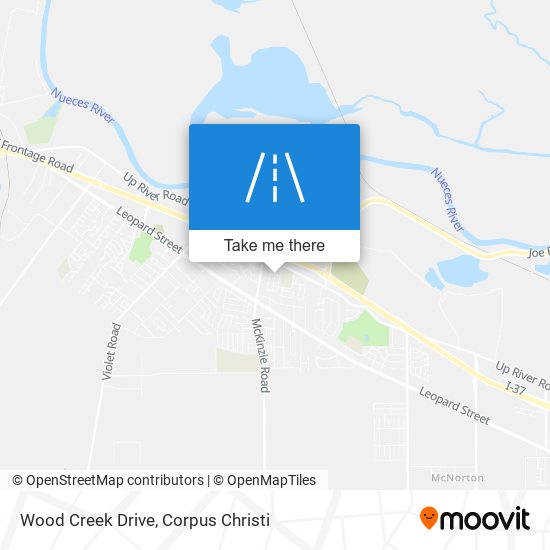 Wood Creek Drive map