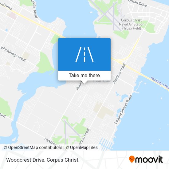 Woodcrest Drive map