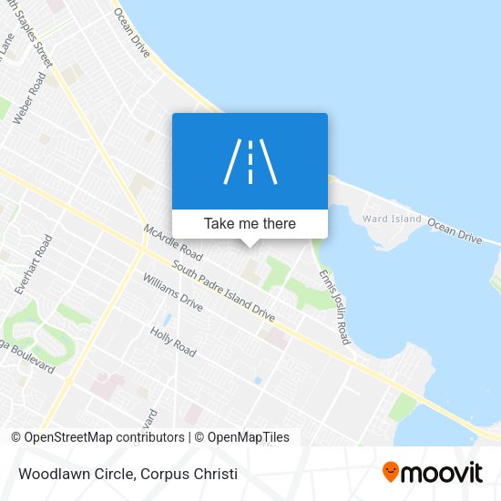 Woodlawn Circle map