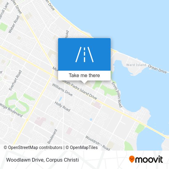Woodlawn Drive map