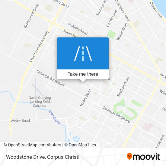 Woodstone Drive map