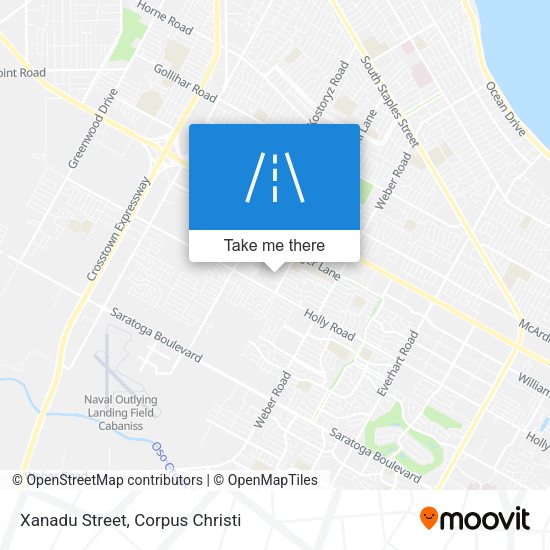 Mapa de Xanadu Street