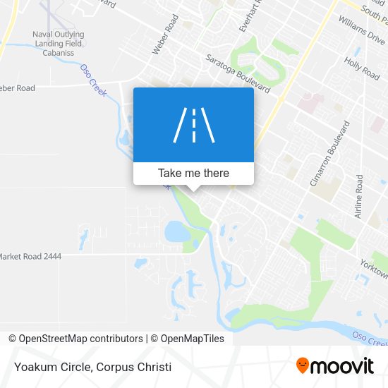 Yoakum Circle map