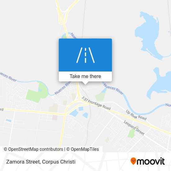 Zamora Street map